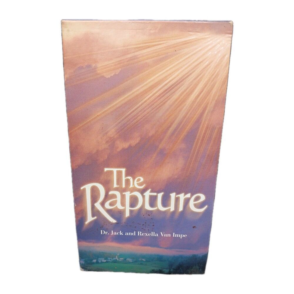The Rapture, Dr. Jack & Rexella Van Impe, Christian Video, VHS tape